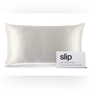 Slip Pure Silk Pillowcase - White - King